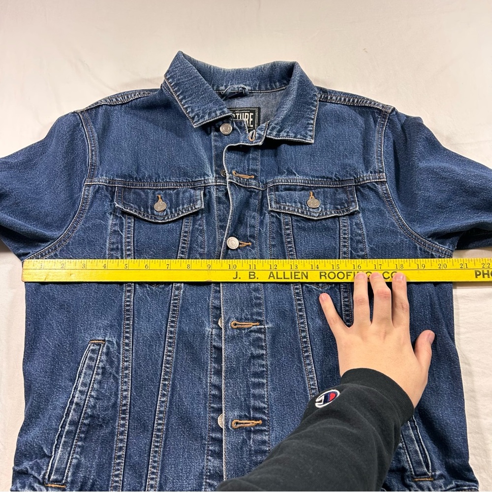 Structure Classic Blue Denim Jacket - Picture 10 of 10